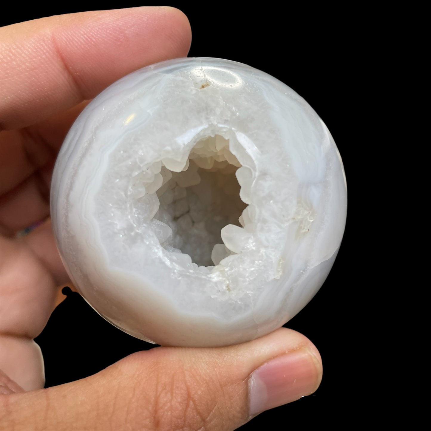 Quartz Crystals Druzy Spheres- Natural Geode Sphere - Healing Crystal for Energy, Meditation, and Balance