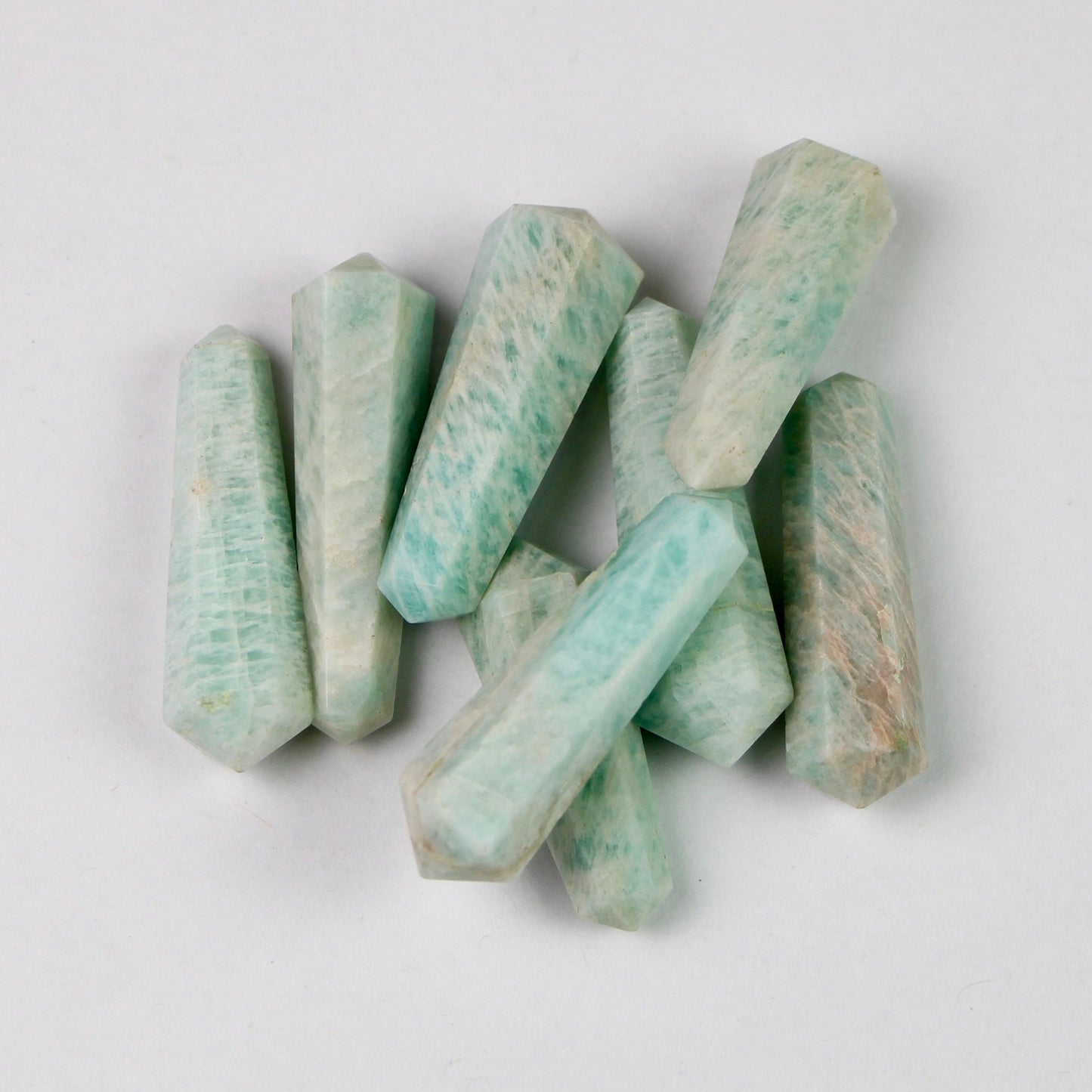 Amazonite Crystal Tower Double terminated Point, Amazonite Double points crystal, Healing crystal tower, Amazonite terminated crystal points - Healing Crystal for Energy, Meditation, and Balance