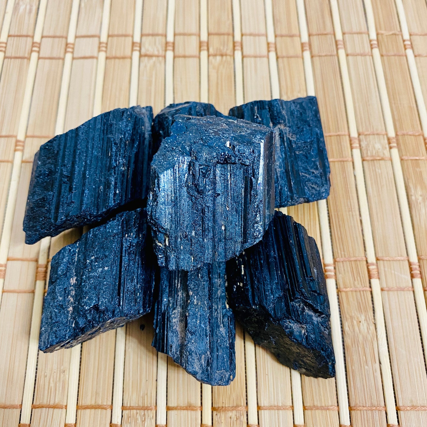 Raw Black Tourmaline Stone Large Crystal - Healing Crystal for Energy, Meditation, and Balance
