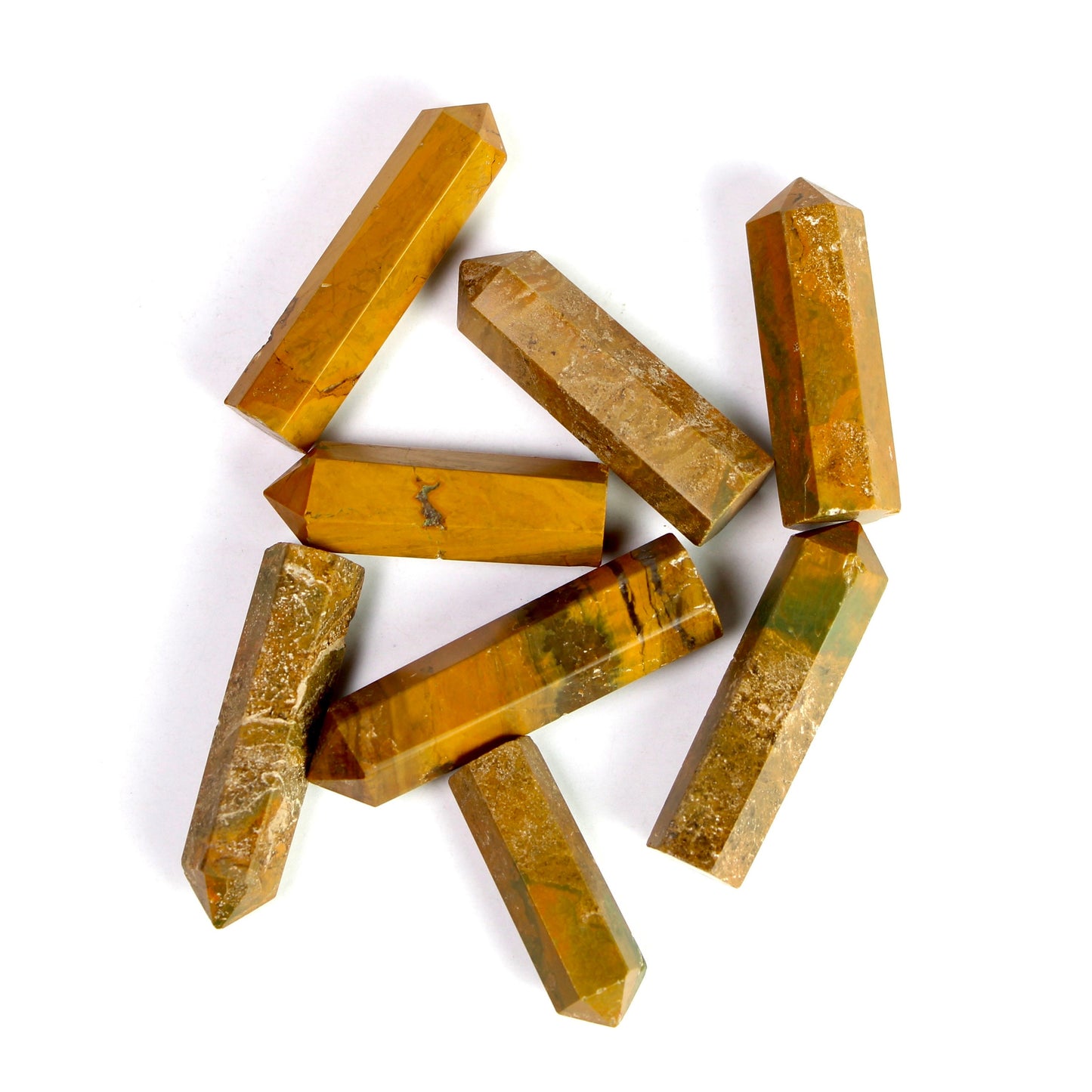 Ocean Jasper Crystal Tower Point, Ocean Jasper Healing Crystal Tower, Ocean Jasper terminated crystal points - Healing Crystal for Energy, Meditation, and Balance
