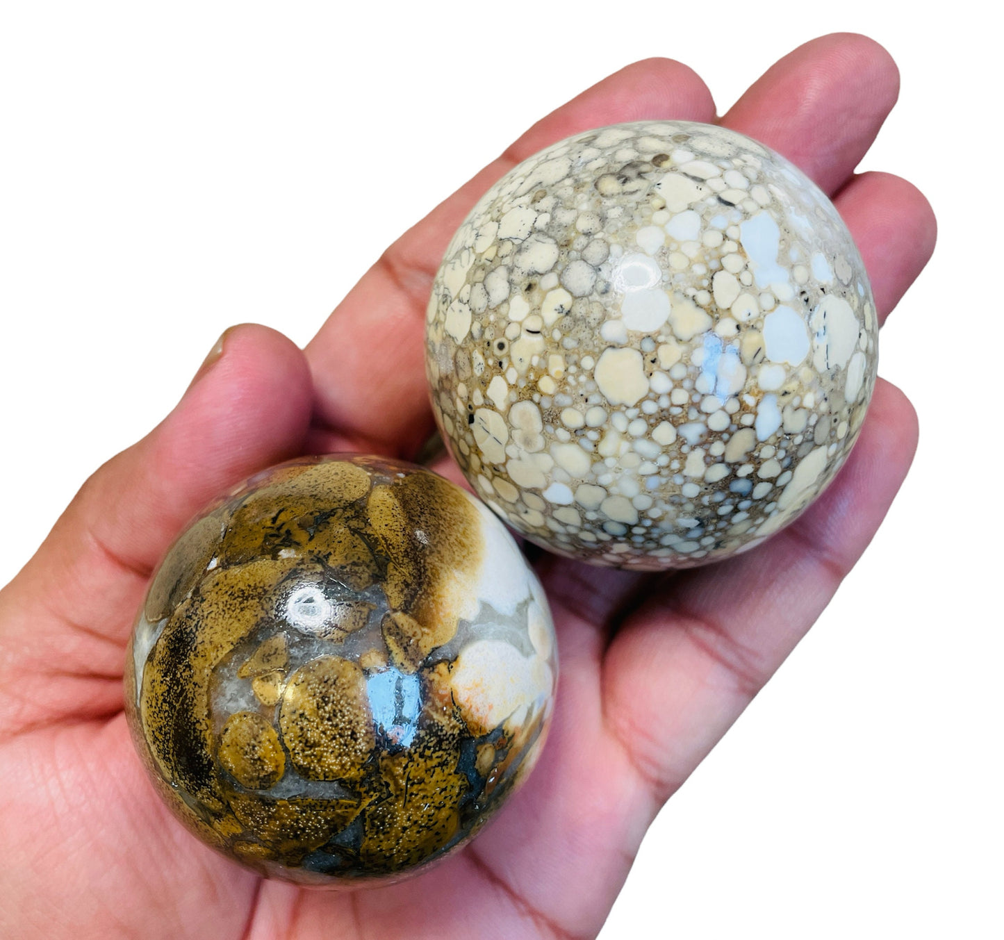 Cobra Jasper Sphere , Cobra Jasper Ball, Large Size 50 mm, 2"| 6.5 Oz | 180 g - Healing Crystal for Energy, Meditation, and Balance