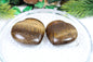 Tigers Eye Crystal Heart, Tiger's Eye Gemstone Hearts, Heart Shaped Healing Stones, Home decor crystal - Healing Crystal for Energy, Meditation, and Balance