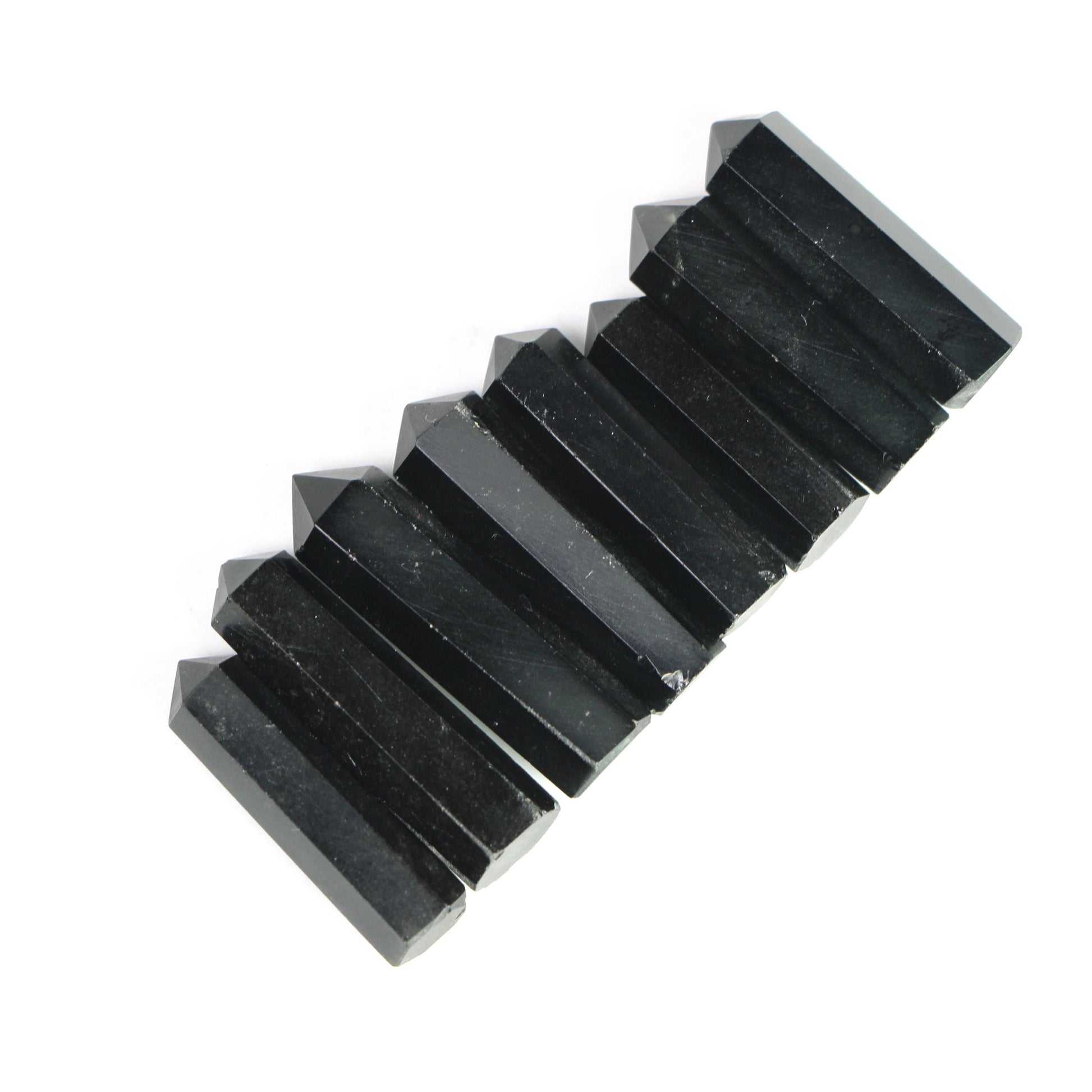 Black Obsidian Crystal Tower Point, Black Obsidian Healing crystal tower, Black Obsidian Single point – Grounding & Healing Crystal | Natural Energy Stone - Healing Crystal for Energy, Meditation, and Balance