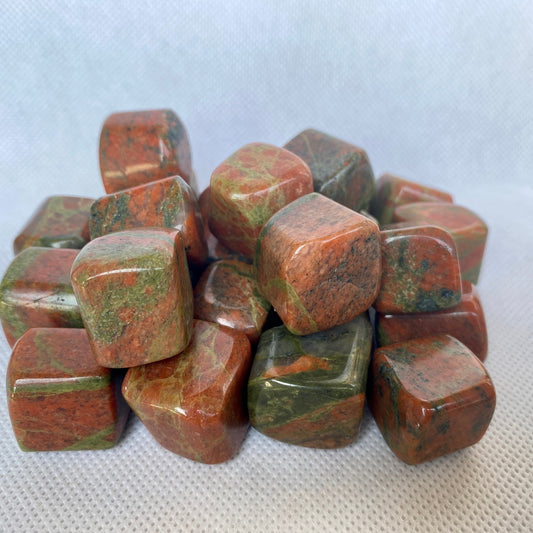 Wholesale Unakite Tumbled Stone Bag Charged Healing Crystal, Polished Gemstone Healing Crystals High Quality - Healing Crystal for Energy, Meditation, and Balance