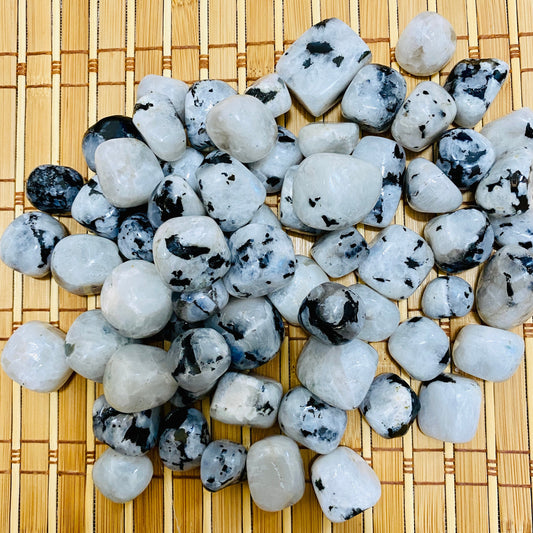 Rainbow Moonstone Tumbled Stone Crystals High Quality Wholesale crystals - Healing Crystal for Energy, Meditation, and Balance