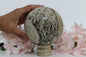 Picasso Jasper Sphere Crystal Ball Rare Huge Sphere XXL size, 2.6 Kilogram, 5.7 LB/ 119 mm, 4.7 Inches Diameter Picasso Jasper Crystal Ball - Healing Crystal for Energy, Meditation, and Balance