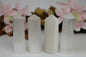 Selenite Tower Point crystal  Stick Nice Quality 3-3.5 Inches Polished Six Faceted  Natural Healing Obelisk - Healing Crystal for Energy, Meditation, and Balance