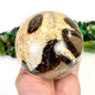 Septarian Crystal Sphere, Septarian Dragon Crystal Ball, septarian Dragon Sphere. - Healing Crystal for Energy, Meditation, and Balance