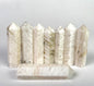 Scolecite Crystal Tower Point, Scolecite Healing crystal tower, Scolecite terminated crystal Single points - Healing Crystal for Energy, Meditation, and Balance