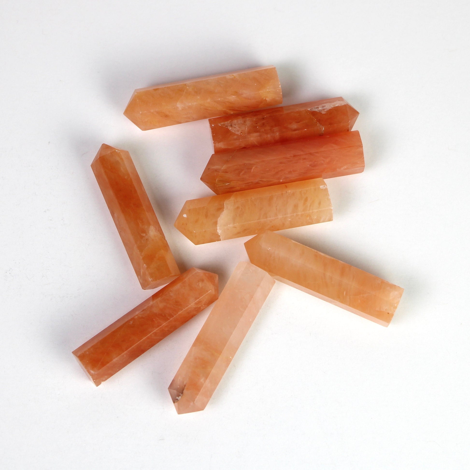 Red Aventurine Crystal Tower Point, Red Aventurine Healing crystal tower, terminated crystal single points - Healing Crystal for Energy, Meditation, and Balance