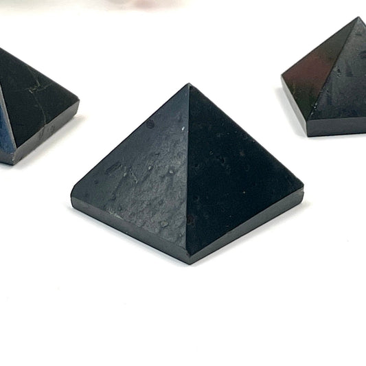 Black Tourmaline Crystal Pyramid – Grounding & Healing Crystal | Natural Energy Stone - Healing Crystal for Energy, Meditation, and Balance