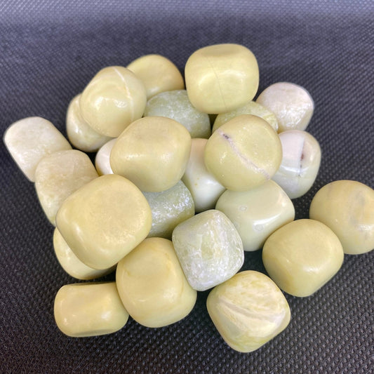 Serpentine Tumbled Stone Polished Gemstone 5 pieces | Healing Crystal - Healing Crystal for Energy, Meditation, and Balance