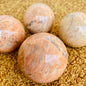 Peach Moonstone Spheres Agate Balls Crystal House warming Gift Home décor Hand Made 55-60mm - Healing Crystal for Energy, Meditation, and Balance