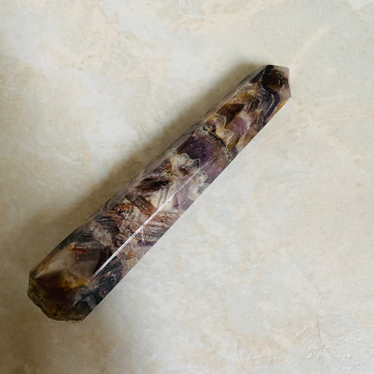Beautiful Amethyst Tower 4-5 inches Obelisk Crystal Wand Obelisk Metaphysical Healing Wand - Healing Crystal for Energy, Meditation, and Balance