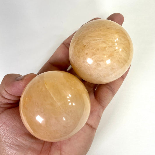 Yellow Aventurine Crystal Sphere, Yellow Aventurine Crystal Ball – Grounding & Healing Crystal | Natural Energy Stone - Healing Crystal for Energy, Meditation, and Balance